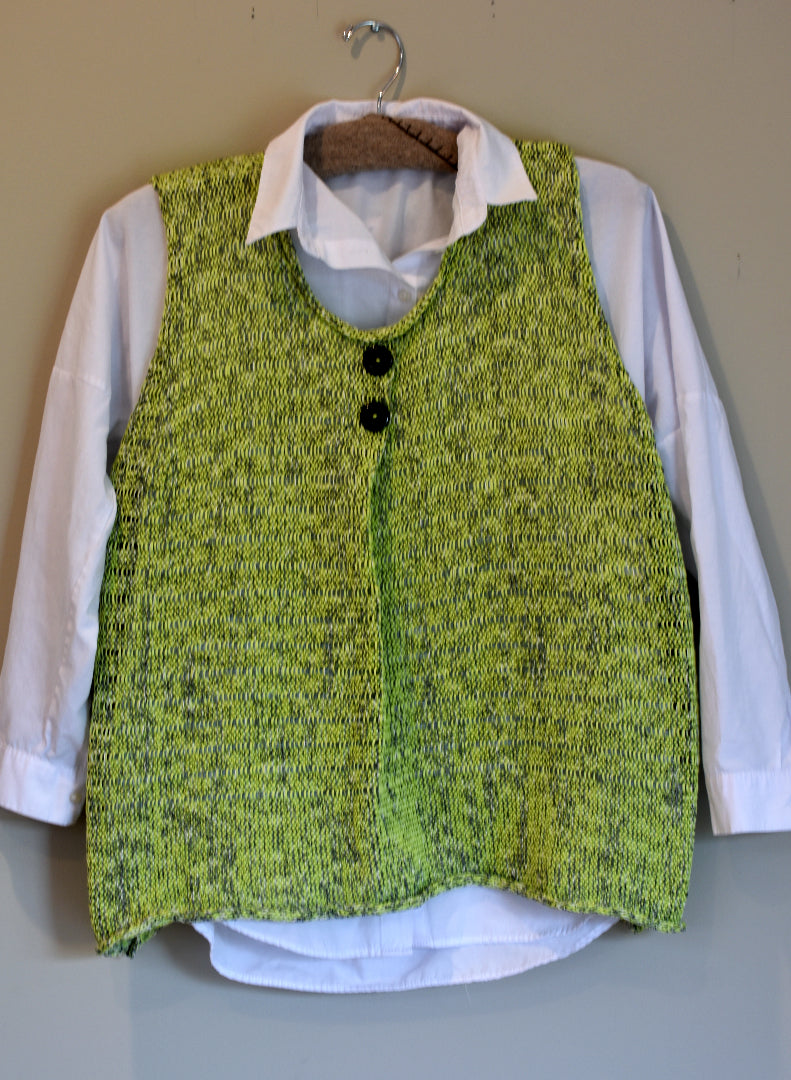 Pleat Vest – Red Thread sweaters