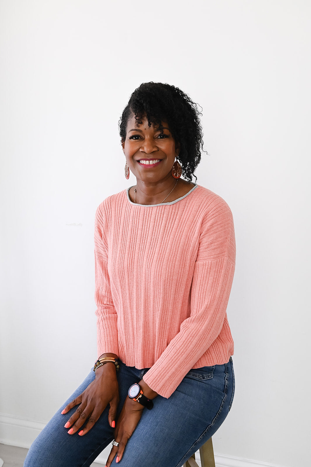 Liza Ribbed Pullover