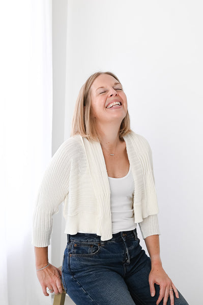Marilyn Crop Cardigan – Red Thread sweaters