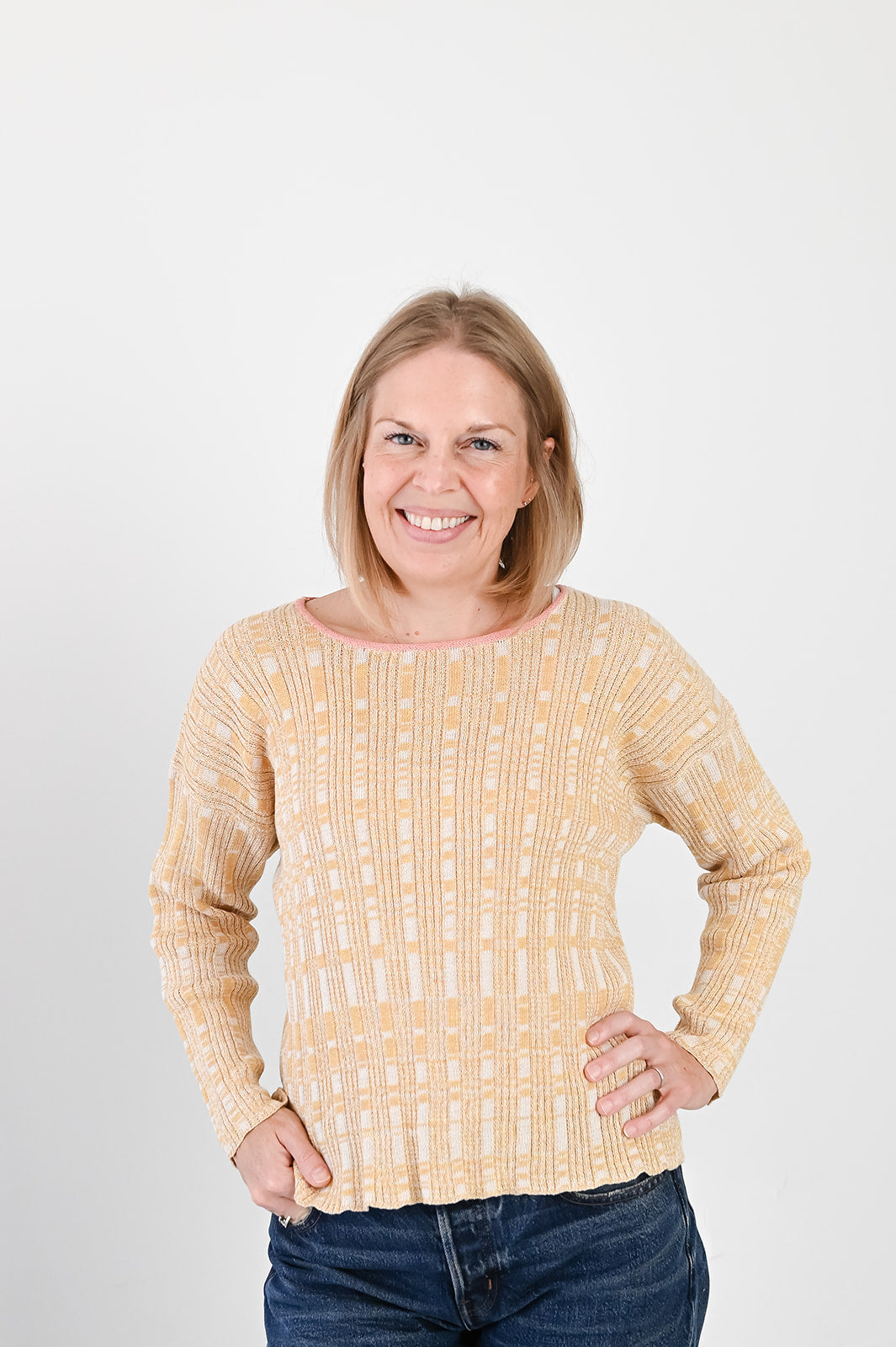 Liza Ribbed Pullover