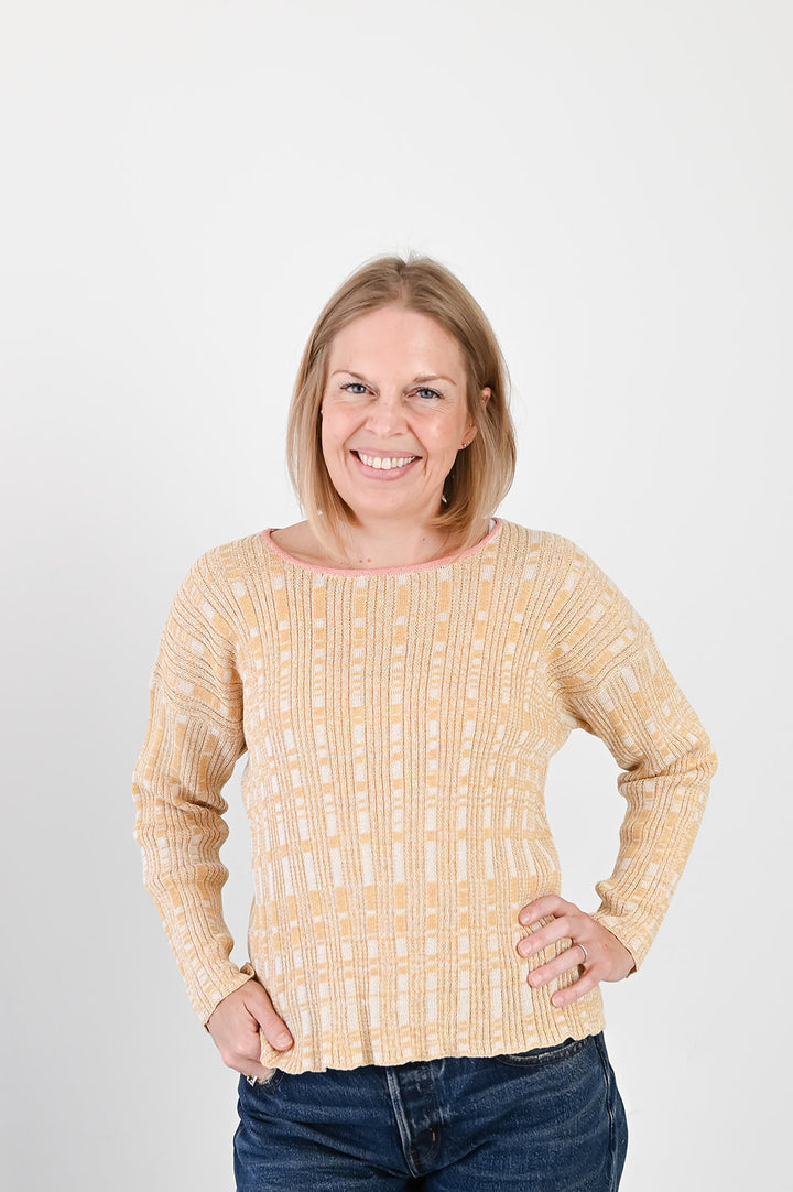Liza Ribbed Pullover