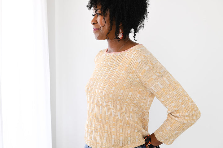 Liza Ribbed Pullover