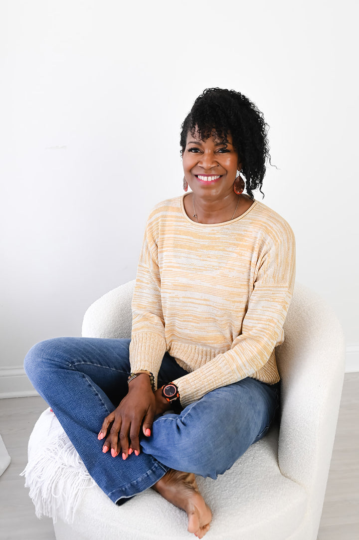 Liza Ribbed Pullover