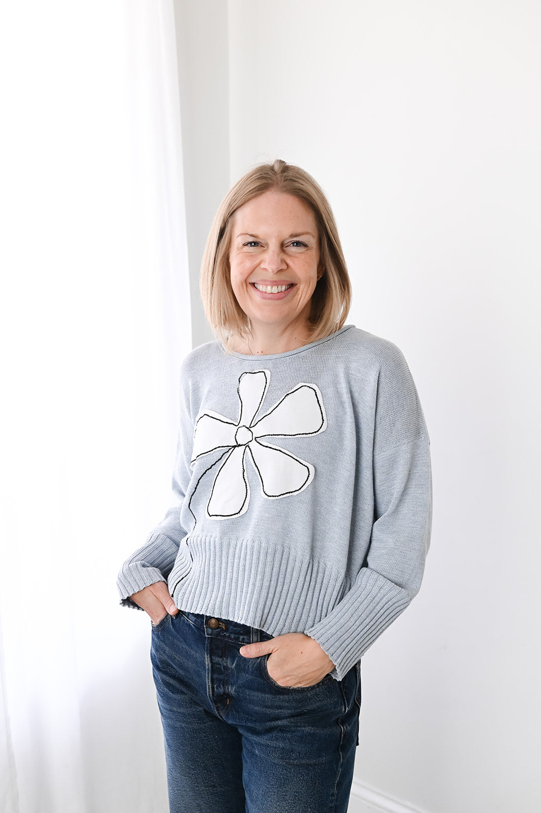 Kelsey Flower Sweater