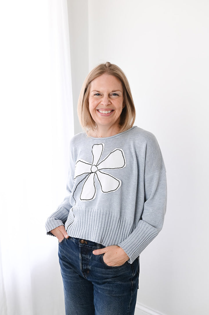 Kelsey Flower Sweater