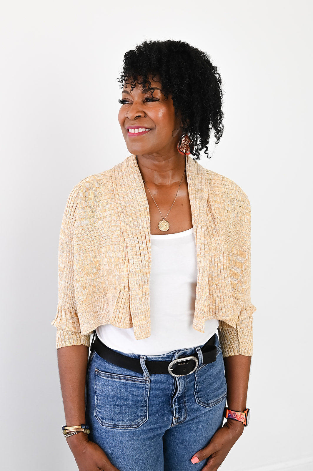 トップス theredthread string knit cardigan New Arrivals – Red Thread sweaters