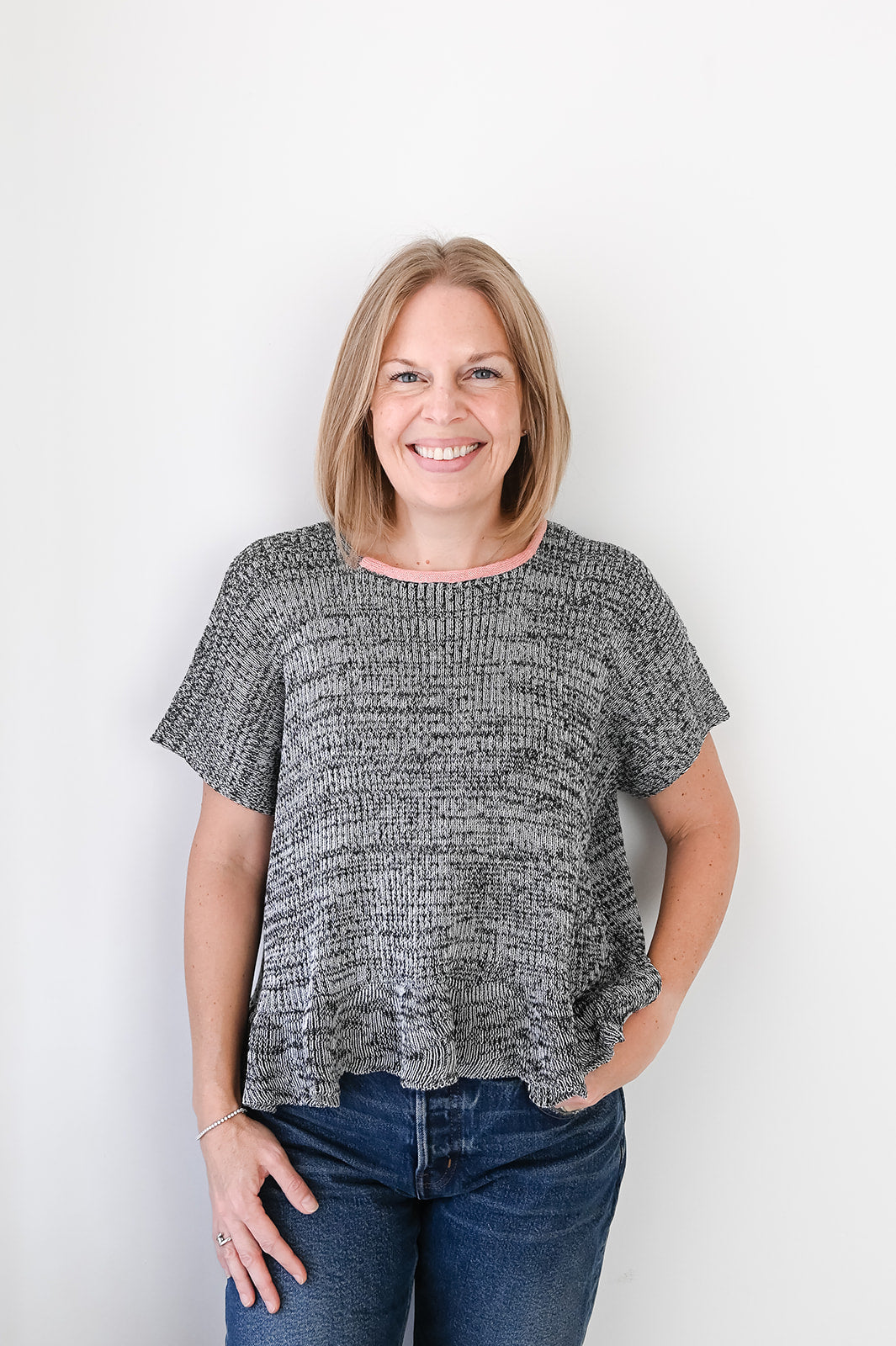 Charlotte Ruffle Sweater Top