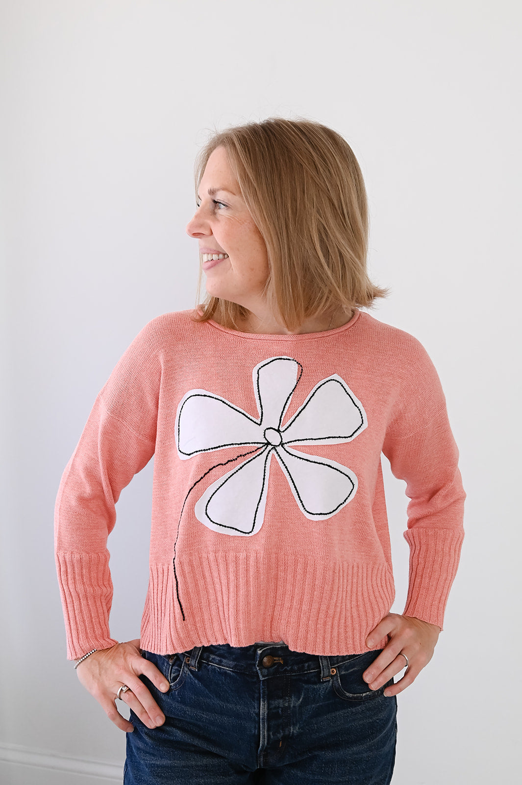 Kelsey Flower Sweater