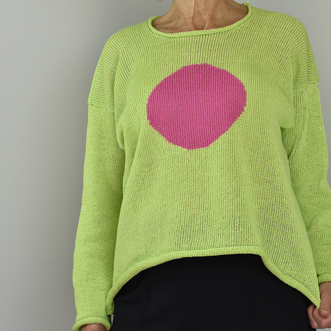 Circle sweater