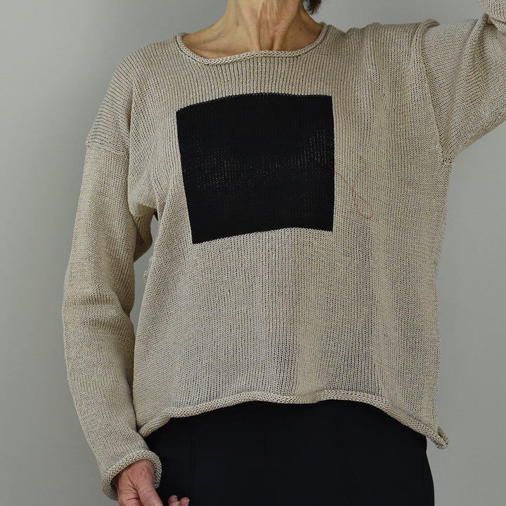 Square Sweater Cotton